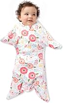 スリーピングベイビー　濃いめピンクフラワー Amazon.com: SleepingBaby Zipadee-Zip Transition Swaddle - Cozy